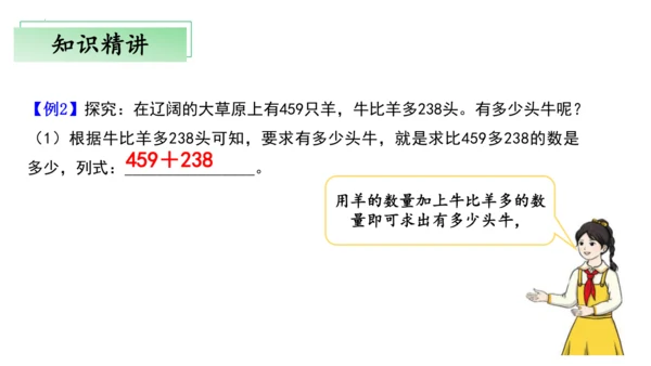 2024人教版三年级数学上册第四单元万以内的加法和减法复习课件(共22张PPT)