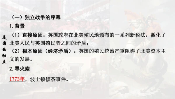 第六单元资本主义制度的初步确立  单元复习课件