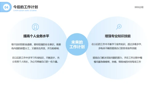 实习生工作转正述职报告通用PPT模板