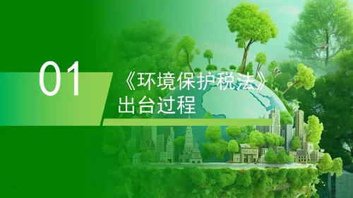 新修订中华人民共和国环境保护税法全文解读学习PPT