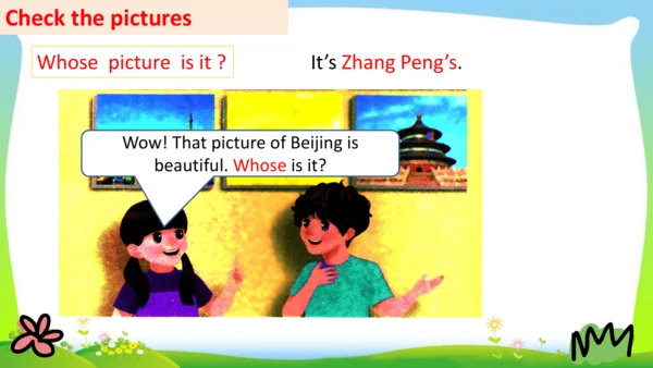 Unit5 Whose dog is it？PartB Read and Write  教学课件（共