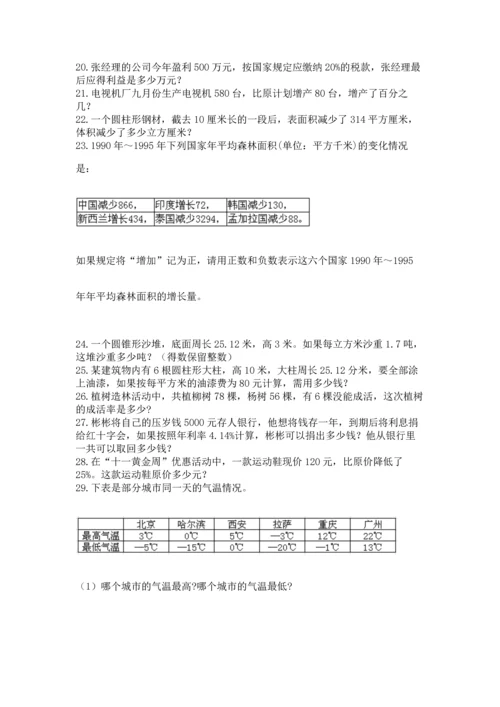 小升初数学应用题50道精品有答案.docx