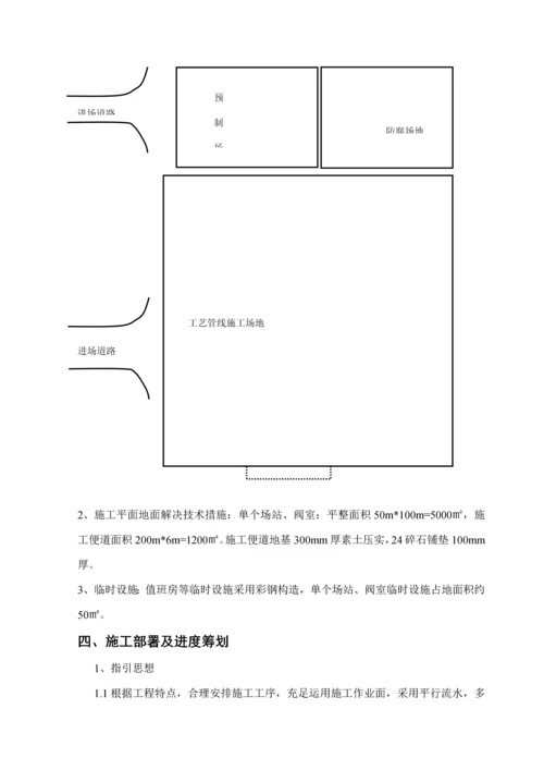 场站阀室综合施工专题方案.docx