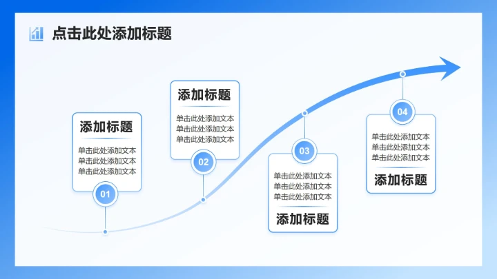 蓝色简约风学科学术文献汇报PPT模板