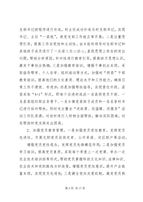 后进村转化汇报材料.docx