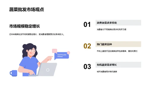 掌握蔬菜市场脉动