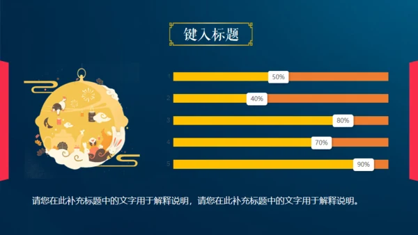 情满中秋节月圆夜通用PPT模板