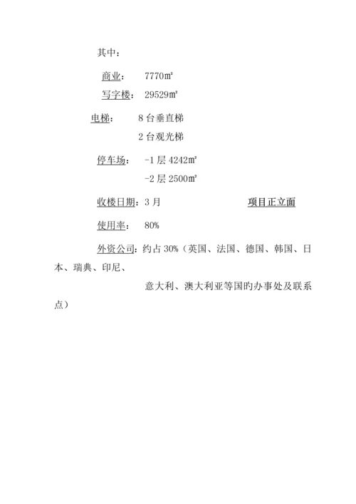 大厦市场调研综合报告.docx