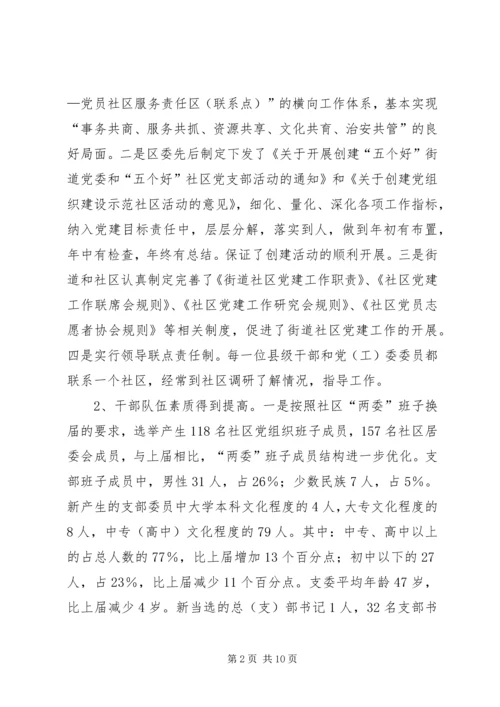 社区党建调研思考.docx