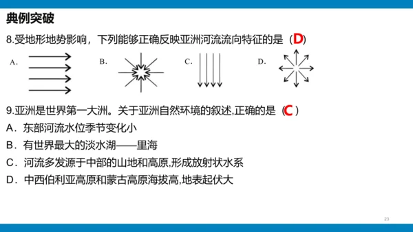第六章 我们生活的大洲（课件38张）-2023-2024学年七年级地理下册期中复习（人教版）
