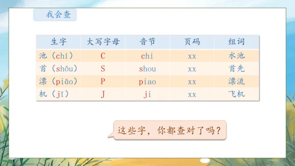 【核心素养】部编版语文一年级下册-语文园地三（课件）