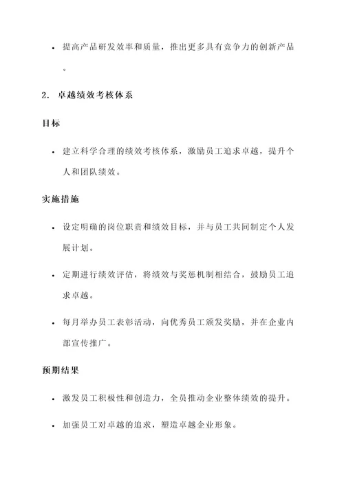 企业核心价值观延伸方案