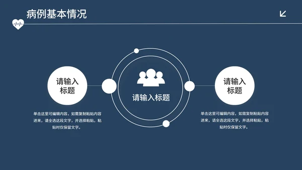 简约实景高级医护医学病例治疗临床报告PPT模板