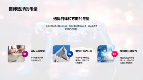 探索游戏社区建设