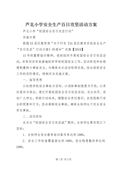 芦北小学安全生产百日攻坚活动方案.docx