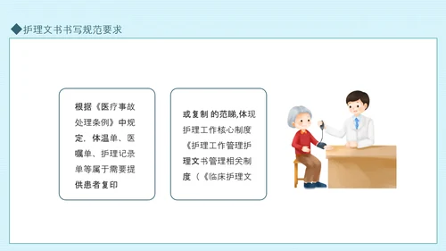 护理文书书写规范要求动态PPT模板