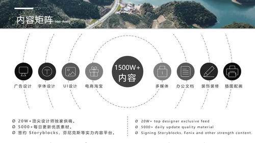 文艺热带森系公司企业宣传通用PPT模板