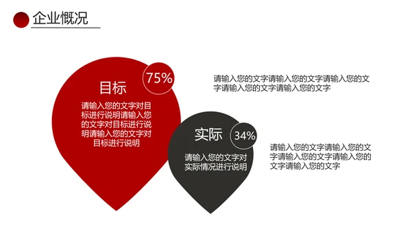欧美大气红色企业宣传公司简介PPT模板