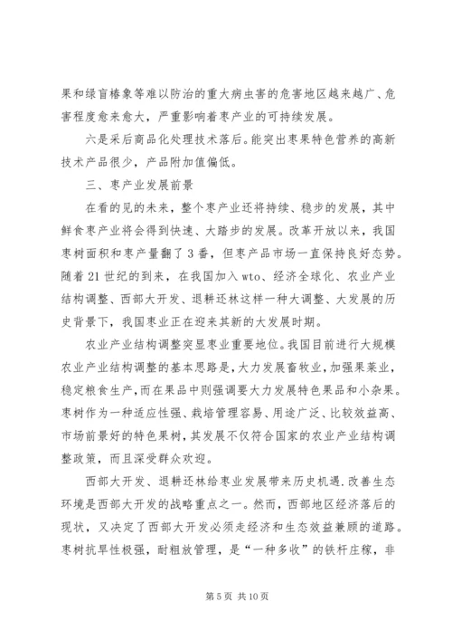 兴办事处大力发展枣粮间作产业 (2).docx