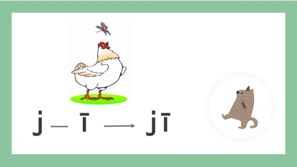 部编版语文一年级上册汉语拼音 6  j q x（课件）