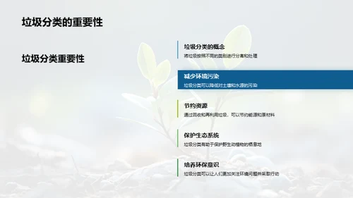 环保生活 新学期新征程