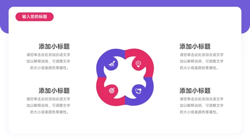 紫色Web风年终业绩汇报PPT模板