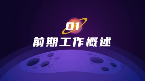 太空音乐DJ工作总结汇报通用ppt模板