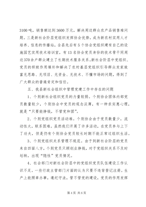 社会组织党建调研报告.docx
