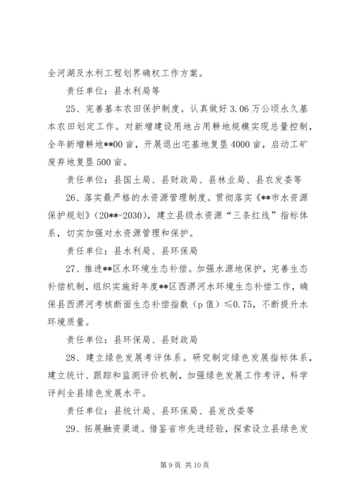 绿色发展工作计划.docx