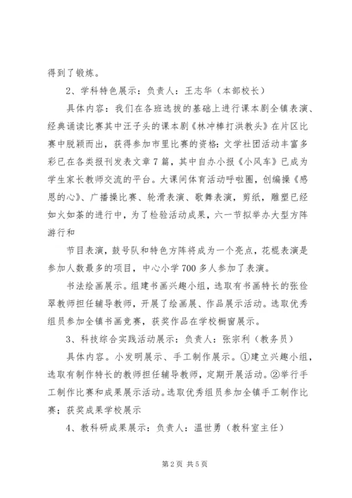 夏宋小学素质教育成果展示汇报材料 (2).docx