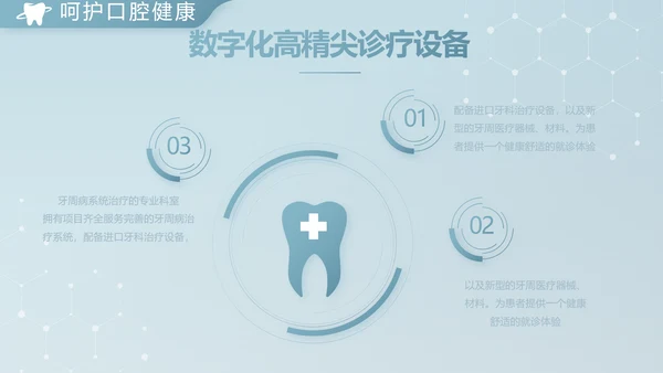 蓝色简约牙科诊所年终工作总结汇报动态PPT
