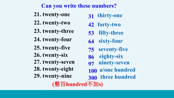 【轻松备课】外研版初中英语七年级上Module 3 Unit 1教学课件