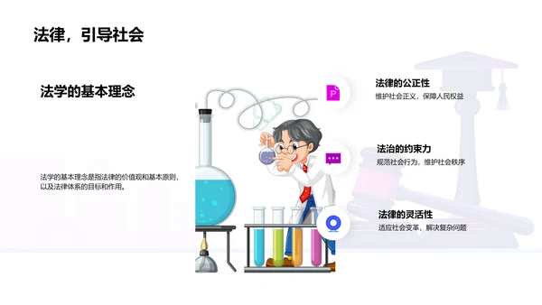 法学毕业答辩PPT模板