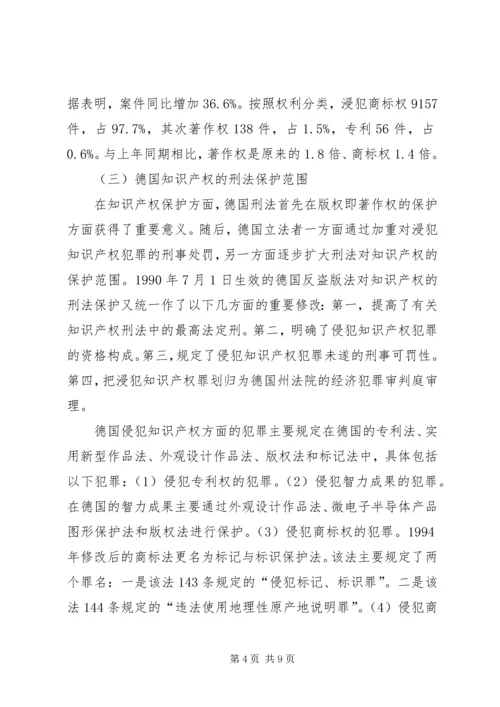 侵犯知识产权犯罪的问题综述.docx