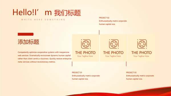 红色大气公安警察工作总结动态PPT