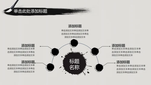 水墨中国风中医学养生保健医院中医文化中草药PPT