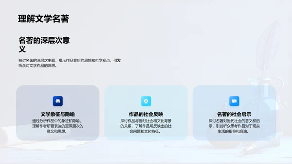 古文名著解析报告PPT模板