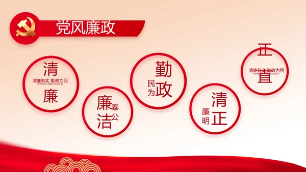 红色开展党史学习教育党课动态PPT