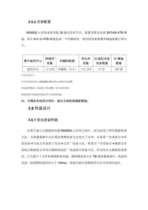 学校视频监控云存储解决专项方案.docx