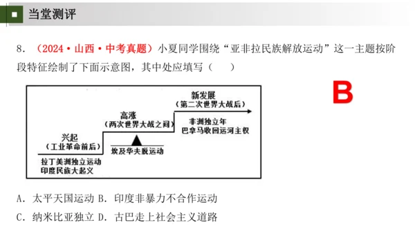 第12 19课 亚非拉民族民主运动的高涨 大单元课件