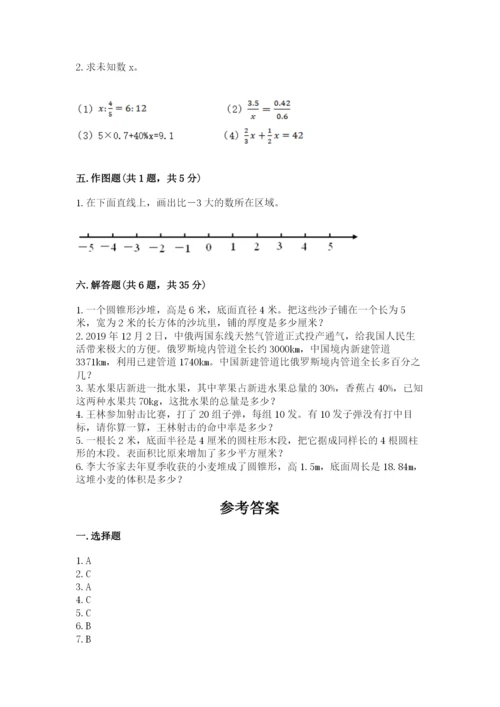 小升初数学期末测试卷及完整答案一套.docx