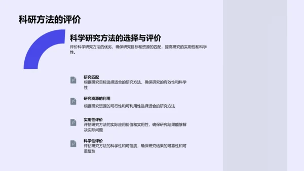 科研方法探讨PPT模板