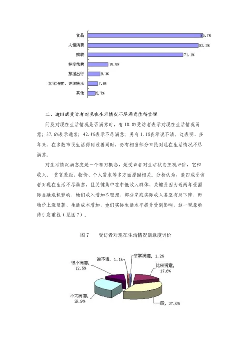 上海市民家庭消费支出预期调查研究报告.docx