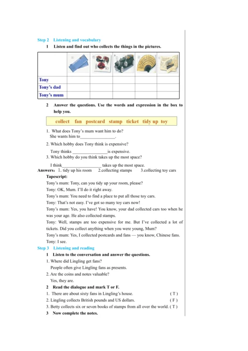 Module 6 Unit 1 教学详案