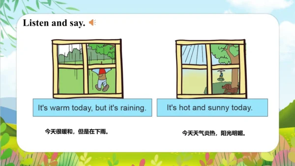 Module 7 Unit 2 It's warm today 课件(共47张PPT)