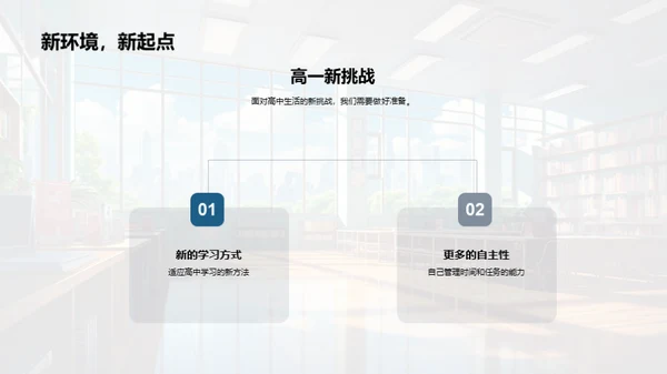 高中生涯新篇章