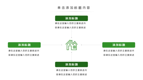 绿色环保风力发电清洁能源光伏太阳能PPT模板