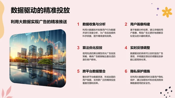 红色插画风创意艺术广告相册图集PPT模板