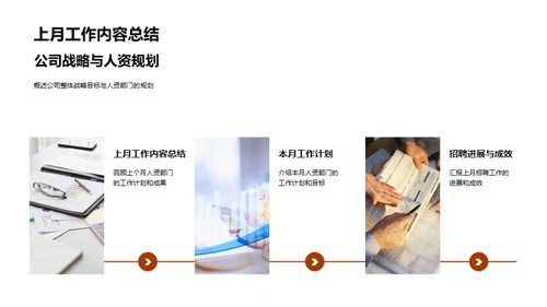人资部门月度总结