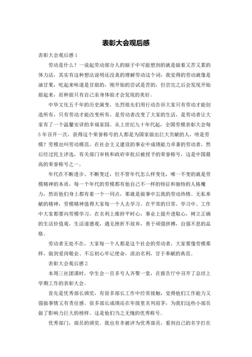 表彰大会观后感.docx